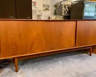 Large Swedish Teak Credenza / Sideboard - $2,850