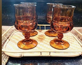 Amber goblets available Saturday outside