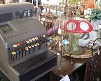 Vintage steel cash register- available now