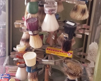Vintage shaving brushes available now inside AVW 
