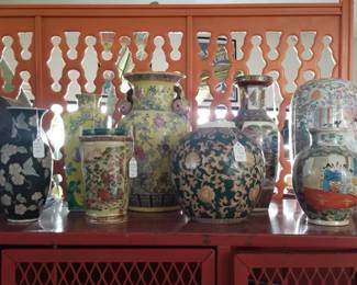Antique Chinese vases inside AVW 