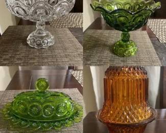 Vintage glass - available Saturday 