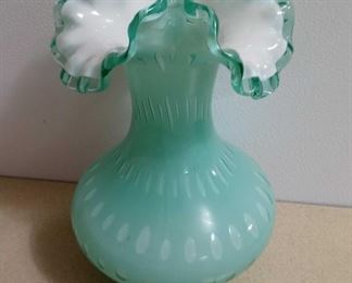 Mint Fenton Vase