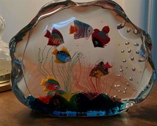 Under The Sea Murano Glass Sculpture