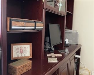 $180 - Credenza & Shelves