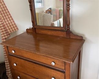 $240 - Vintage Dresser with Swivel Mirror