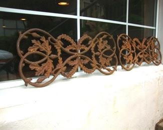 Decorative Iron Pieces
