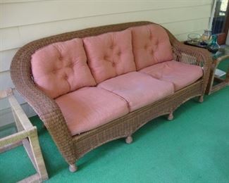 Wicker Couch