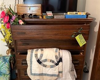 Chest by Bassett Furniture , solid wood!