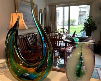 Murano Glass (left)