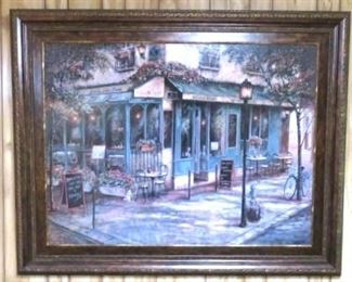 Large Framed Canvas Wall Art Prints, Wall Sconce 