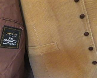 Vintage Men's Corduroy Jackets