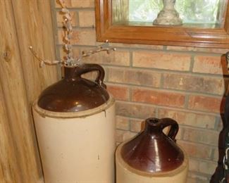 Large Stoneware Jugs
