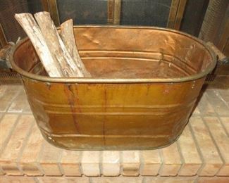 Primitive Copper Tub/Bucket