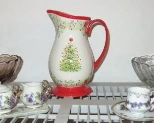 Pioneer Woman Christmas Tree Pitcher