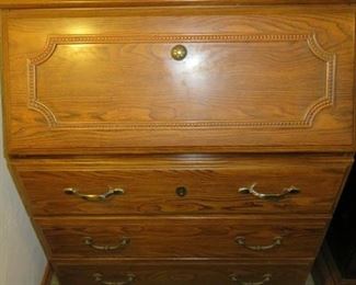 Drop Leaf Chest of Drawers Desk