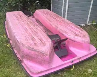 Pink Paddle Boat