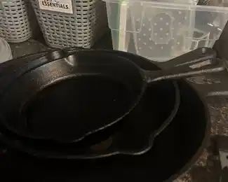 Cast Iron Pans
