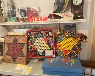 old kites and chinese checkers