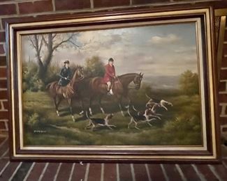 Classic Hunting print.