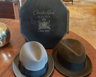 Beautiful, vintage Fedora, Godfather, and more -- Charles Knox Hats of NY