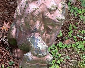 Concrete Lion Statue -- There are two (2)