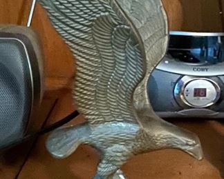 Vintage Brass Eagle figure.