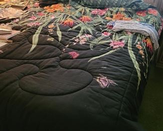 King size bed, complete