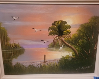 Al Black Florida highwayman 18x24