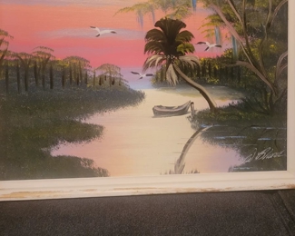 Al Black Florida highwayman  18x24