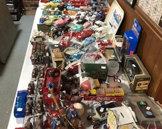 Iron toys and Promo cars 