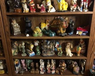 Large collection chalk figures 