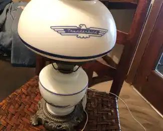 Thunderbird gone w wind style lamp Rare 