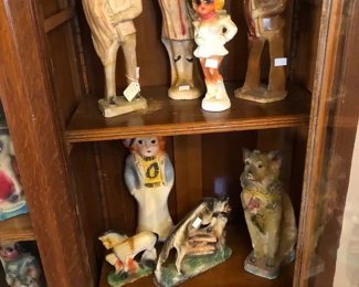 Chalk Carnival figures