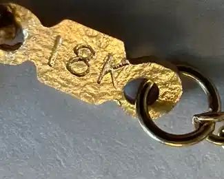 18K Gold Necklace