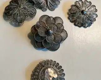 Sterling Silver Pins