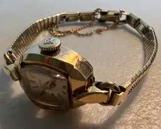 14K Gold Women's Zodiac Watch with 10K Gold Filled Band