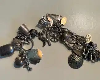 Sterling Silver Charm Bracelet