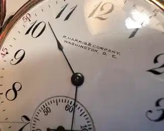 R. Harris & Company, Washington, D.C. Pocket watch