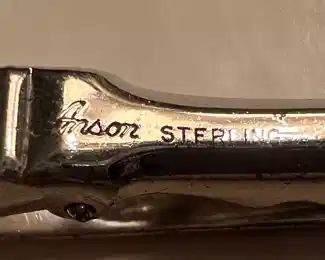 Sterling Silver Tie Clip