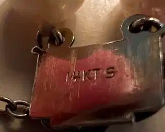 14K Gold Clasp with Pearls Bracelet