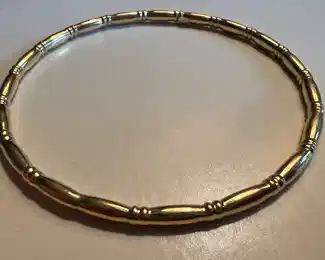 14K Gold Bangle