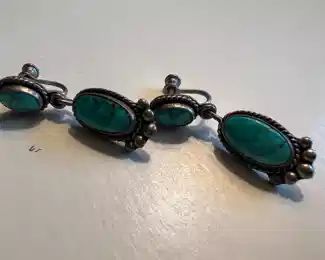 Sterling Silver & Turquoise Earrings