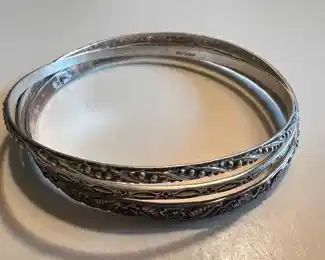 Sterling Silver Bangles
