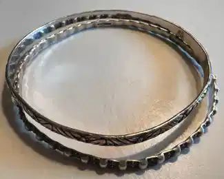 Sterling Silver Bangles