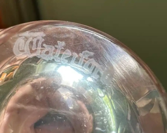 Waterford Vase & Glass