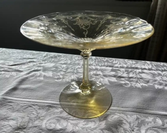 Heisey Sahara Yellow Glass