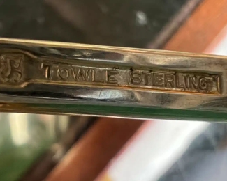 Towle Craftsman Sterling Silver Flatware (58pc - 2161gm, 15 Handled Pieces)