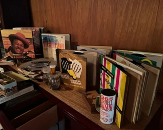 Collection of Vinyl Records