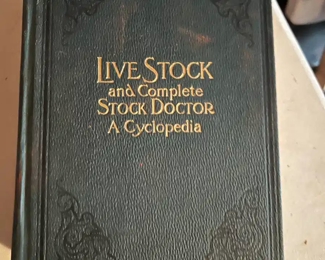 Live Stock & Complete Stock Doctor A Cyclopedia by A.H. Baker